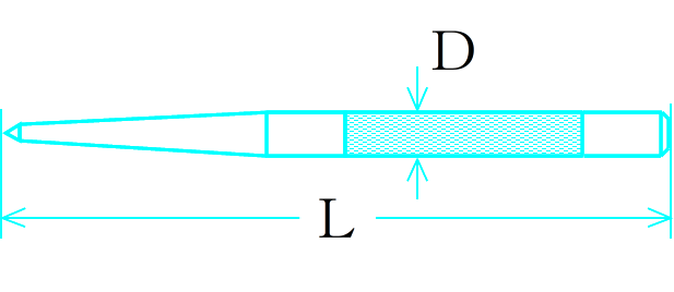丸軸センターポンチ　概略図